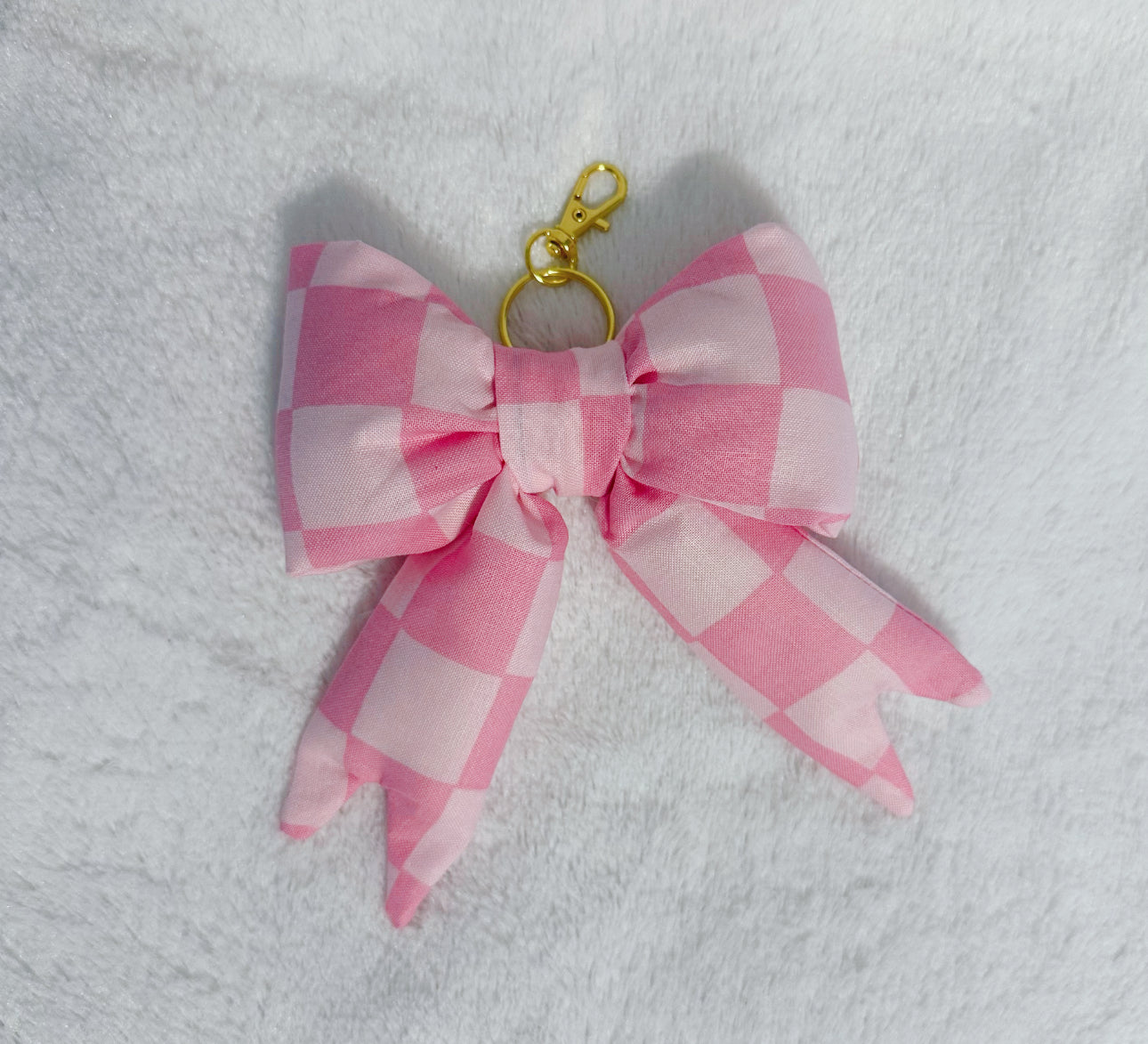 Puffy Coquette Bow Keychains