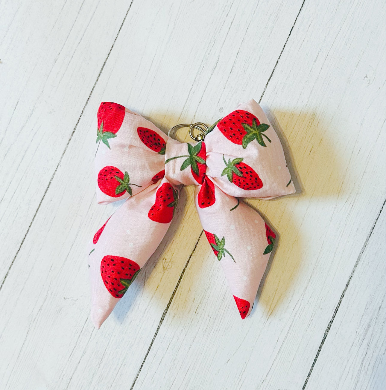 Puffy Bow Keychains