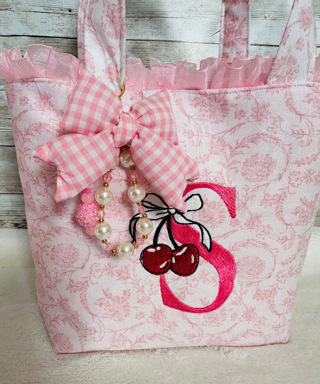 Make It Yours – Custom Handmade Tote with Embroidered Initial