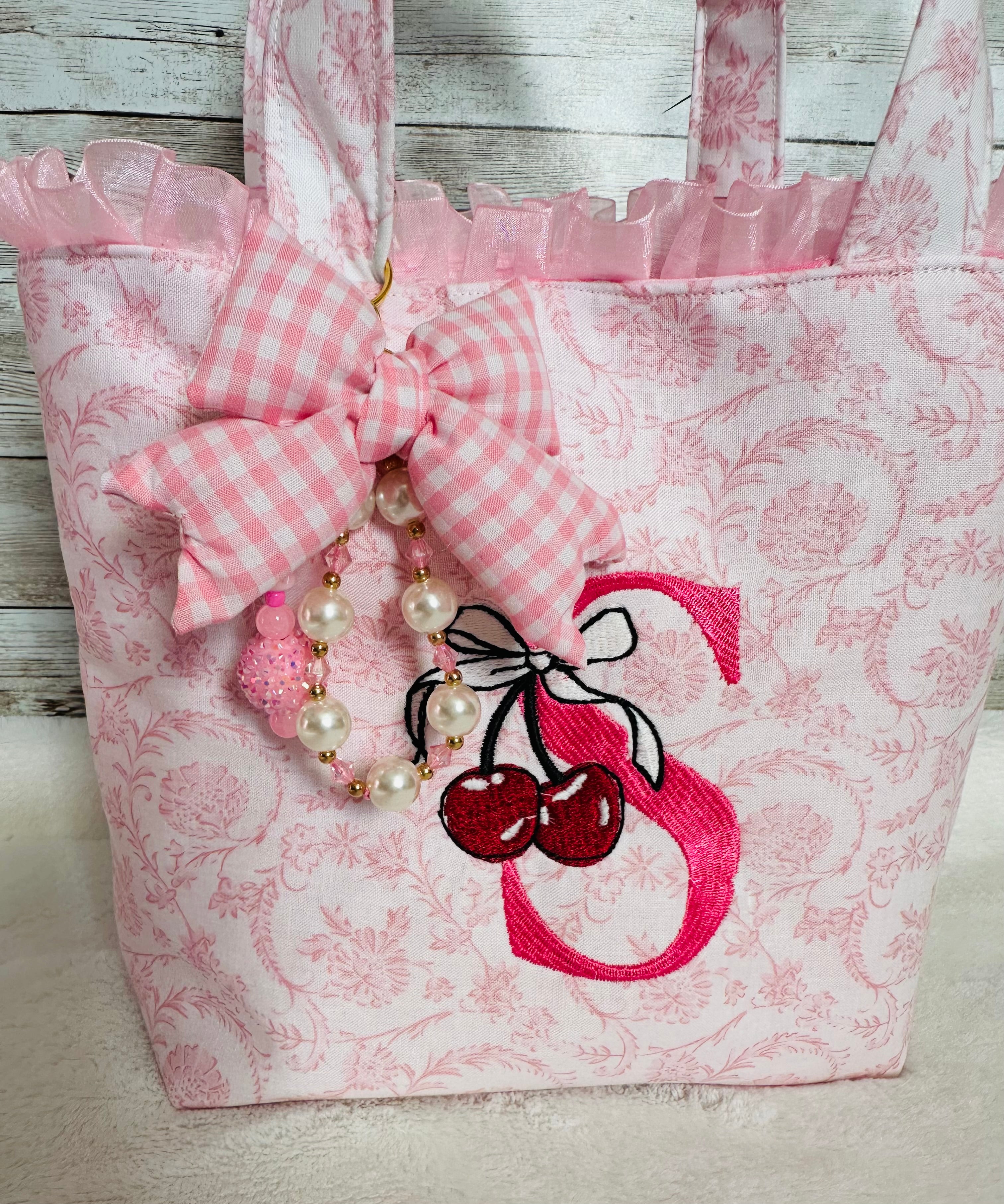 Make It Yours – Custom Handmade Tote with Embroidered Initial