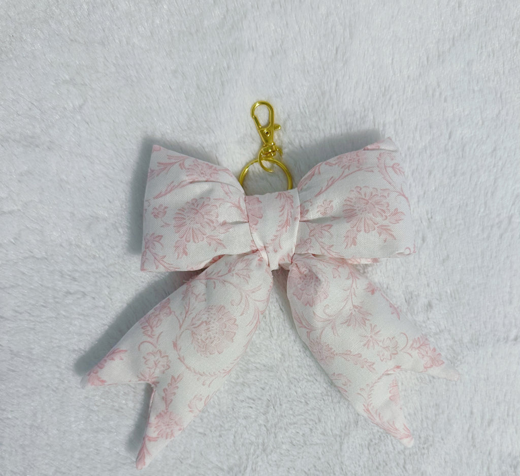 Puffy Coquette Bow Keychains