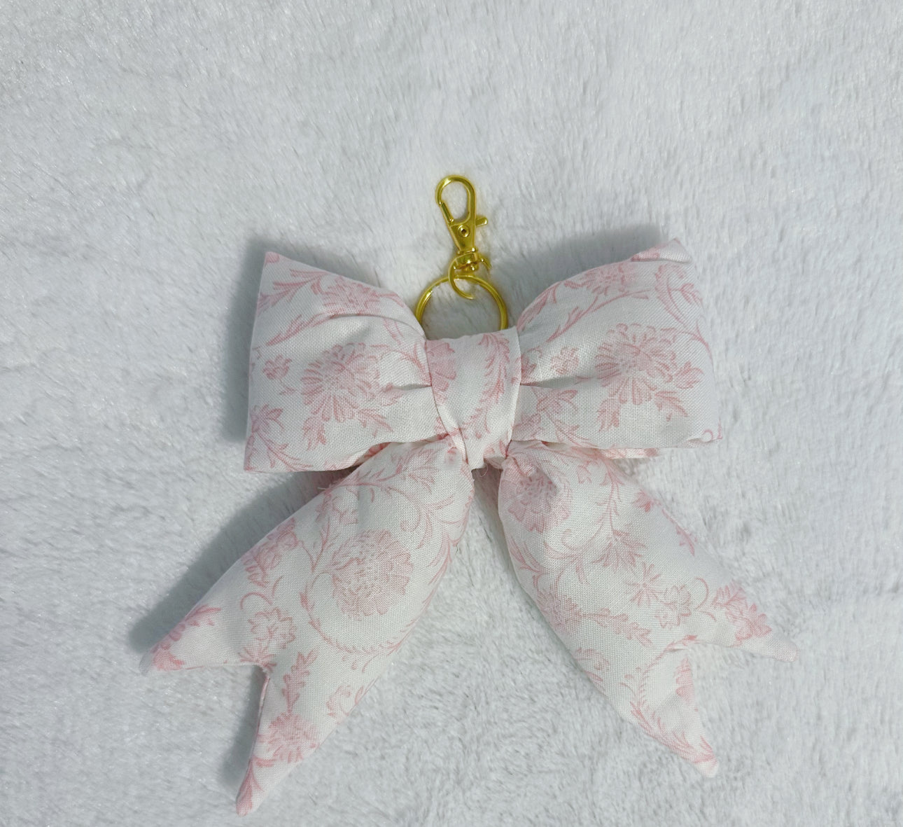 Puffy Coquette Bow Keychains