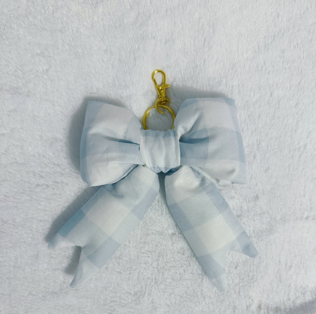 Puffy Coquette Bow Keychains