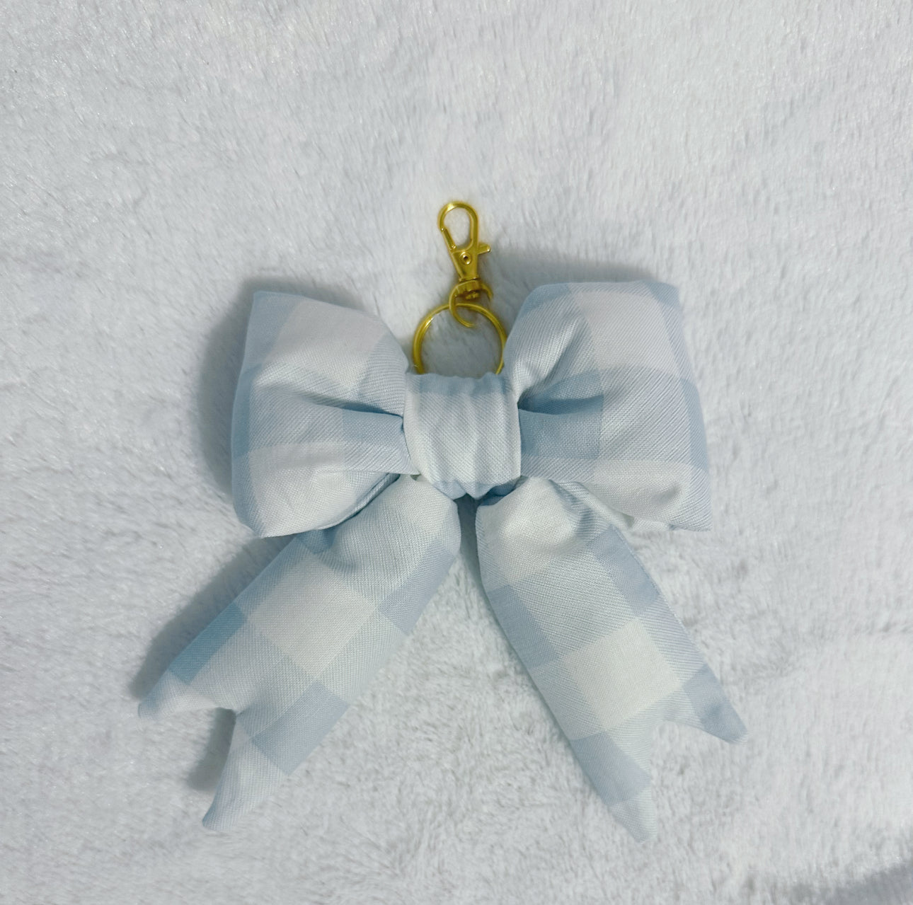 Puffy Coquette Bow Keychains