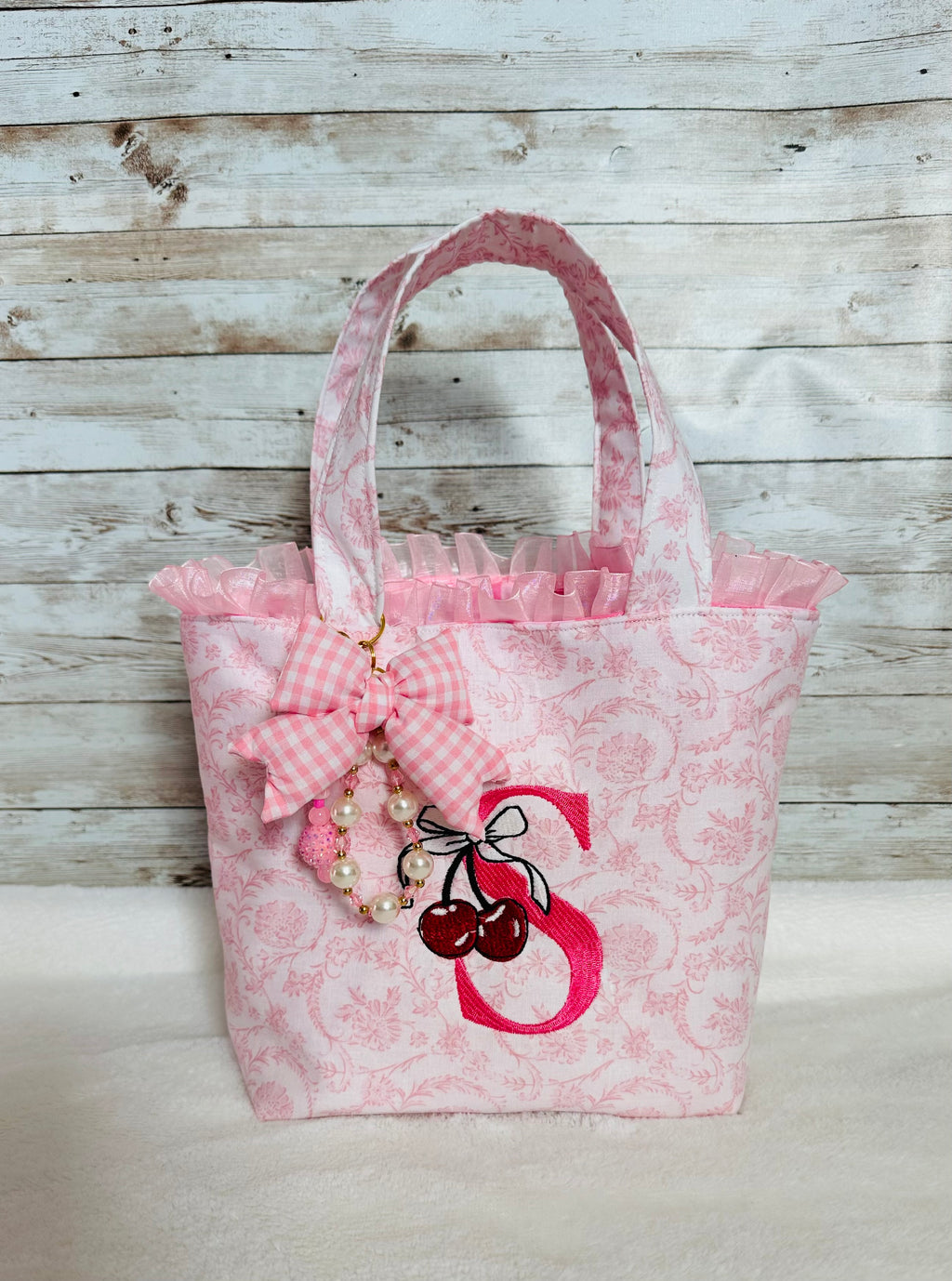 Make It Yours – Custom Handmade Tote with Embroidered Initial