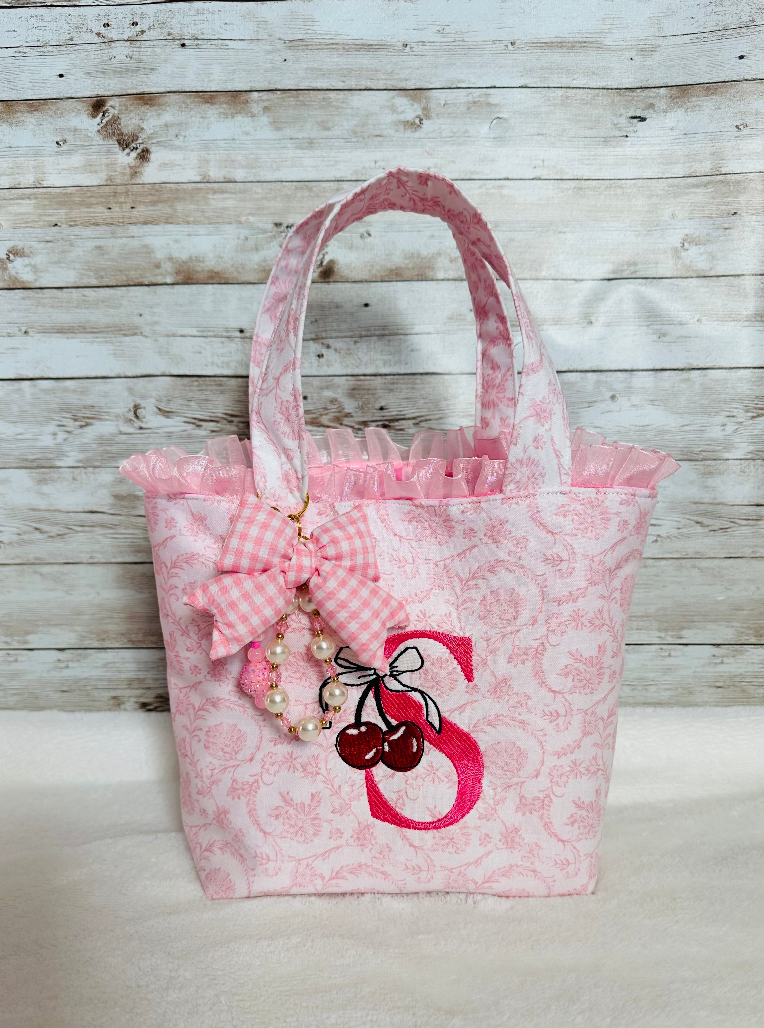 Make It Yours – Custom Handmade Tote with Embroidered Initial