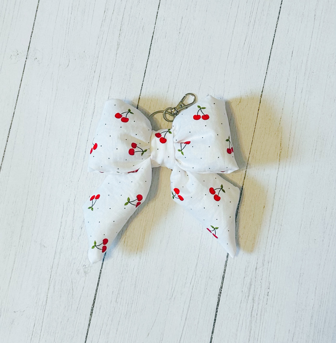 Puffy Bow Keychains