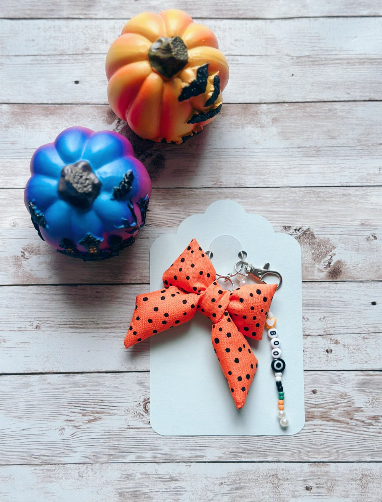 Halloween Custom beads and Puffy Keychains