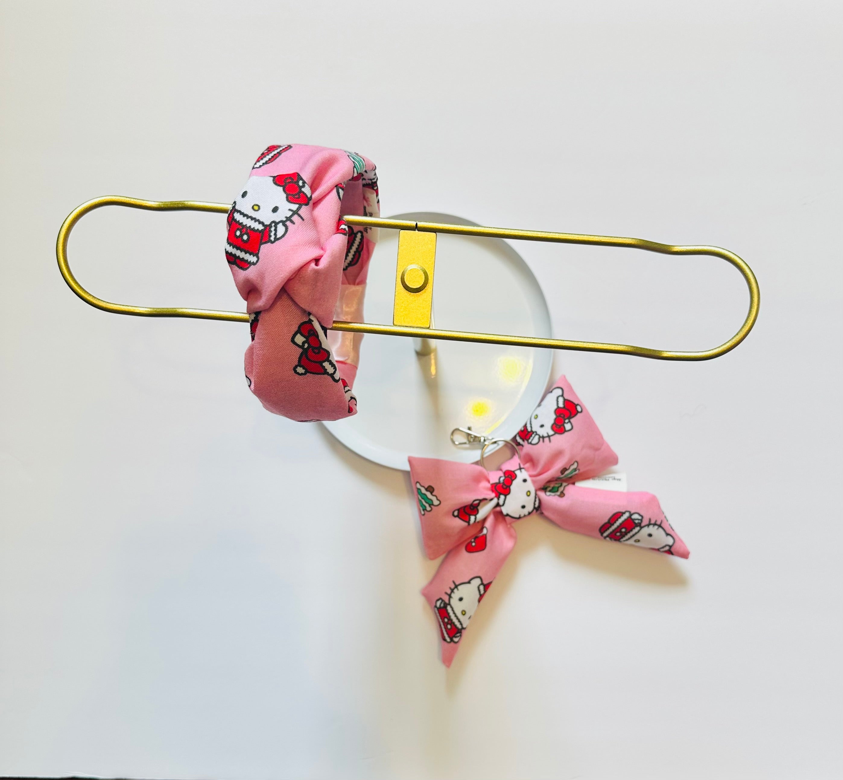 Matching Keychain and Headband Sets