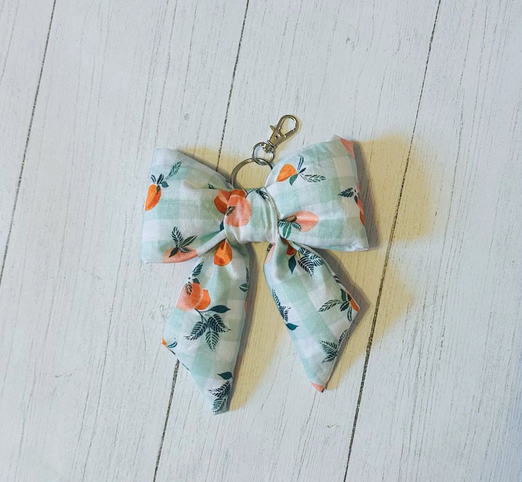 Puffy Bow Keychains